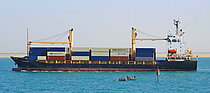 KR CELEBES — Container Ship, Panama flag, built 2002