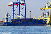 CMA CGM TANGER — Container Ship, WESTERN SAHARA flag, built 2004