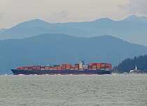 GSL ALEXANDRA — Container Ship, Republic of Liberia flag, built 2004