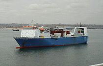 AL HURREYA — Ro Ro Cargo Ship, Egypt flag, built 2005