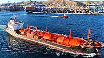 GAS LISBON — Gas Tanker, Liberia flag, built 2002