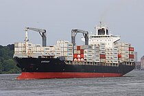 GARDINER — Container Ship, Liberia flag, built 2003