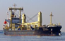 MK LAMIS — Bulk Carrier, Belize flag, built 2003