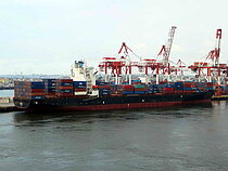 DERBY D — Container Ship, Liberia flag, built 2004