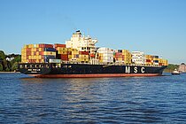 MSC POH LIN — Container Ship, Panama flag, built 2004