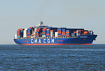 CMA CGM MOZART — Container Ship, Malta flag, built 2004