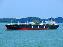SUNNY BRIGHT — Gas Tanker, Japan flag, built 2004