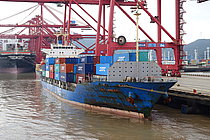 SITC NINGBO — Container Ship, Hong Kong, China flag, built 2004