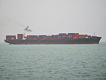 SC MONTREUX — Container Ship, Marshall Islands flag, built 2005