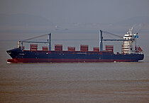 EA BARU — Container Ship, Liberia flag, built 2005