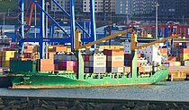 AVILA — Container Ship, Portugal (Madeira) flag, built 2007