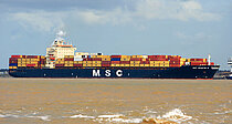 MSC BHAVYA V — Container Ship, Liberia flag, built 2005