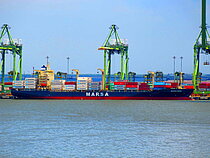 MARSA PRIDE — Container Ship, Republic of Panama flag, built 2005