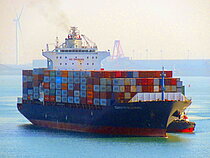 SEASPAN RIO DE JANEI — Container Carrier, Singapore flag, built 2003