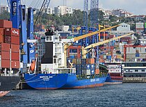 MEDKON SIA — Container Ship, Panama flag, built 2004