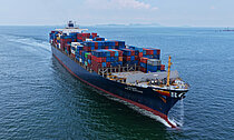 AKA BHUM — Container Ship, Singapore flag, built 2006