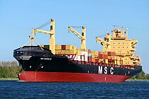 MSC NAISHA III — Container Ship, Liberia flag, built 2005