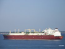 UMMERA — Gas Tanker, Marshall Islands flag, built 2005