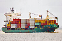 MEDKON FUN — Container Ship, Panama flag, built 2006