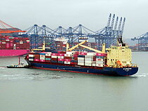 AS CHRISTIANA — Container Ship, ANTIGUA AND BARBUDA flag, built 2006