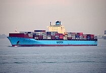MAERSK BALTIMORE — Container Ship, Denmark (DIS flag, built 2006