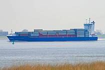 WEC VAN RIJN — Container Ship, Cyprus flag, built 2005
