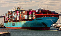 MAERSK SEBAROK — Container Ship, SINGAPORE flag, built 2007