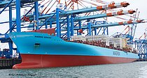MAERSK SENANG — Container Ship, Singapore flag, built 2007