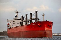 LUVIA — Bulk Carrier, Marshall Islands flag, built 2004