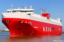 ELBE HIGHWAY — Ro Ro Cargo Ship, Bahamas flag, built 2005