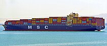 MSC TEXAS — Container Ship, Liberia flag, built 2006