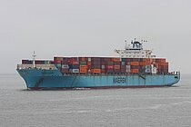 MAERSK MAKUTU — Container Ship, HONG KONG flag, built 2007