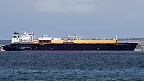 SHANDONG REDWOOD — Membrane Tank Liquefied Natural  Gas Carrier, Bermuda flag, built 2007