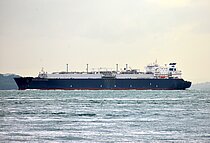 EXCELERATE SHENANDOA — Membrane Tank Liquefied Natural  Gas Carrier, Bermuda flag, built 2007