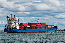 ELBIA — Container Ship, Antigua and Barbuda flag, built 2006