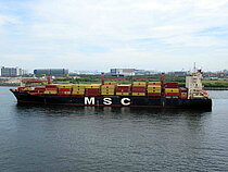 MSC MAKALU III — Container Ship, Liberia flag, built 2008