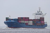 PANDA 002 — Container Ship, PORTUGAL flag, built 2007