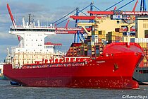 FREDERIK — Container Ship, Antigua and Barbuda flag, built 2005