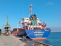 SNP SPACE — Bulk Carrier, Tuvalu flag, built 2004