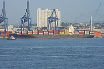 ADELIE P — Container Ship, Marshall Islands flag, built 2007