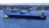 BLUE PUTTEES — Passenger Ship, Canada flag, built 2006