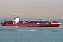 MSC MAGNOLIA V — Container Ship, Cyprus flag, built 2008