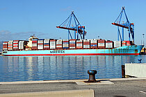 MAERSK DENVER — Container Ship, United States of America flag, built 2007