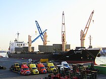 KUMANO — Ro Ro Cargo Ship, PANAMA flag, built 2006