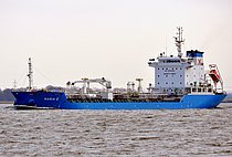 AMARYA — Oil And Chemical Tanker, Republic of Liberia flag, built 2007