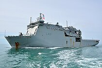 HMNZS CANTERBURY — Service Ship, TOKELAU flag, built 2006
