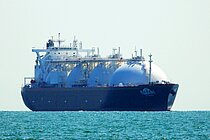 LNG BARKA — Gas Tanker, Bahamas flag, built 2008