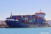 MEDKON LUNA — Container Ship, Panama flag, built 2007