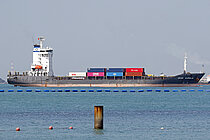 OKEE AURELIA — Container Ship, Antigua and Barbuda flag, built 2007
