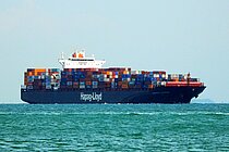 HANOVER EXPRESS — Container Ship, Liberia flag, built 2007